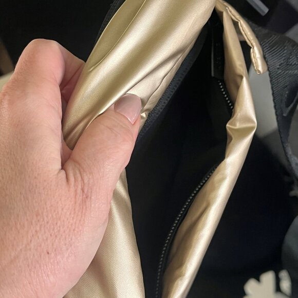 Gold Calpak Mini Belt Bag with Backpack Key Pouch - Picture 6 of 6